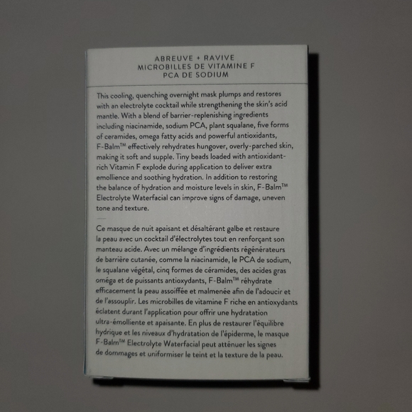 Drunk Elephant F-Balm Electrolyte Waterfacial Mask - Picture 3 of 4